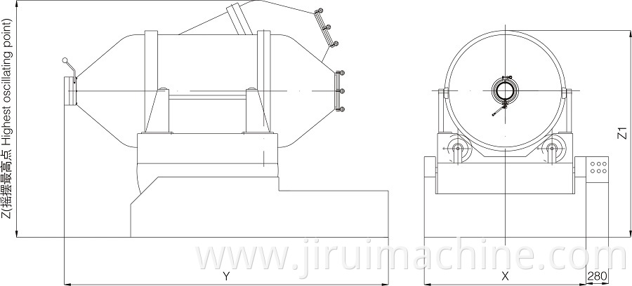 Two Dimensional Movement Mixer